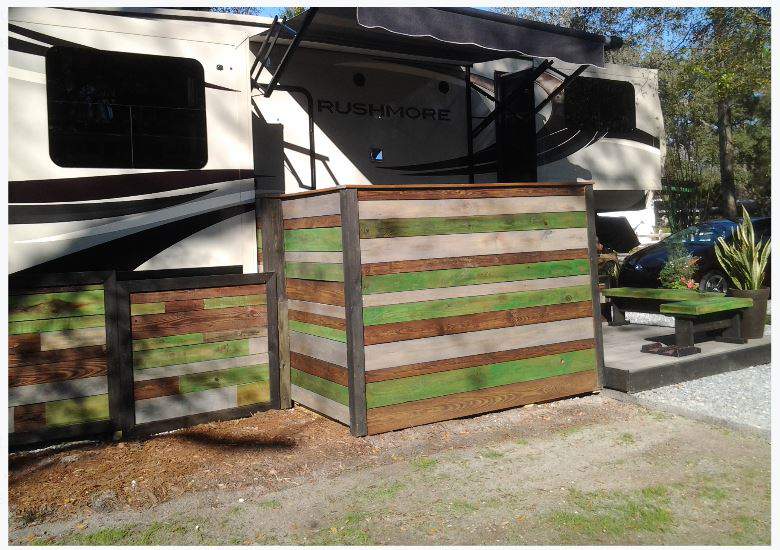 RV Deck Design - Portable, Stylish and Modern Style 2