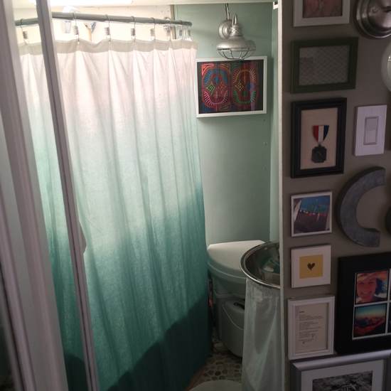 RV Remodel -Bathroom after RV remodel 2