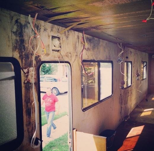 RV Remodel - Mold