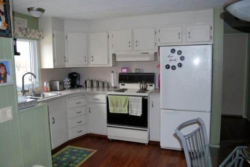 Remodeled Manufactured Home Inspiration - updated kitchen 