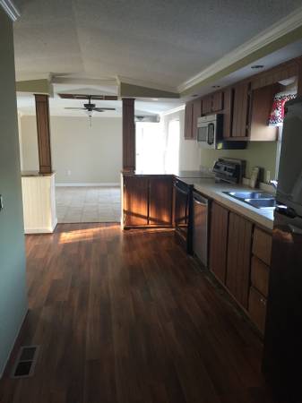 Remodeled Single Wide Manufactured Home - Remodeling Ideas - new flooring