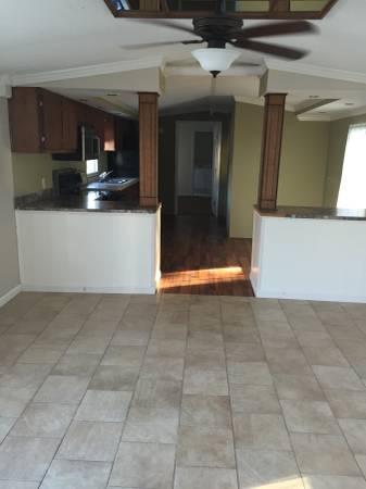 New flooring in 1998 Single Wide Manufactured Home