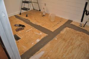 Replacing the Subflooring in a mobile home