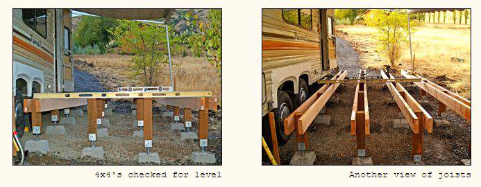 RV deck design - How to design and building a floating deck 3