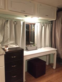 motorhome RV makeover - interior 2
