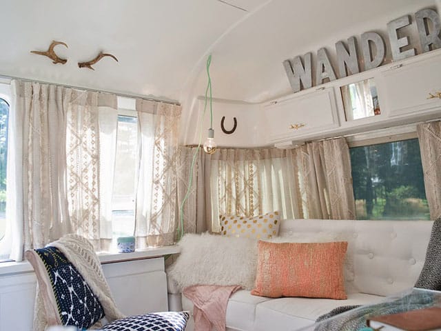airstream interior view