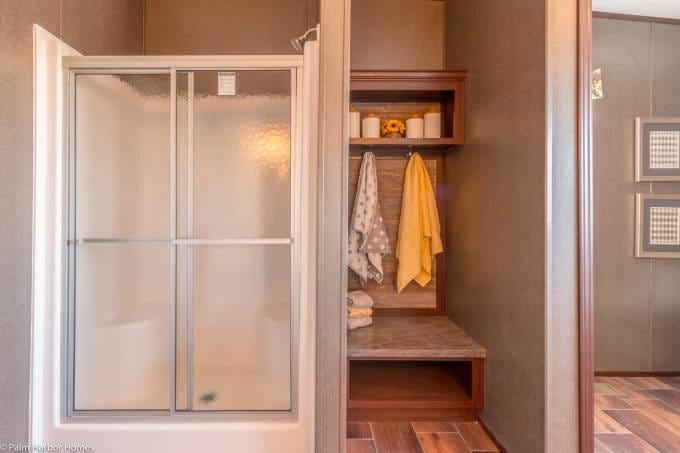 arlington manufactured home design - master bathroom