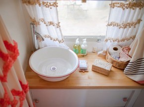 bathroom in Adorable airstream