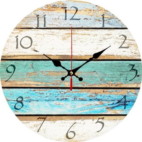 beach theme decor-clock