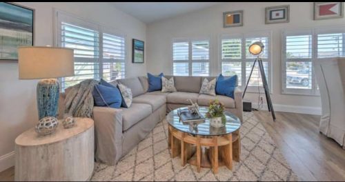 beach theme decor-transformation living room