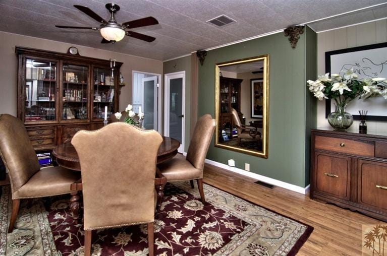 beautiful manufactured home tour - dining room 2