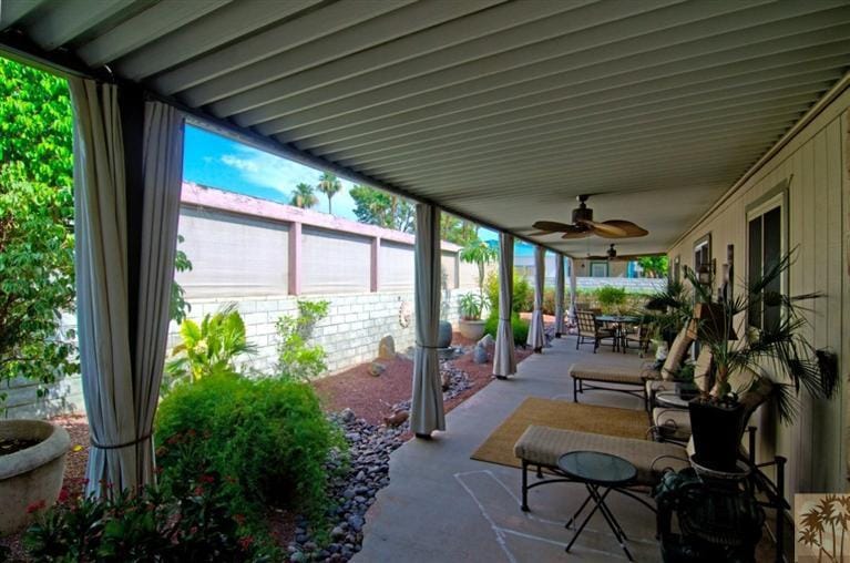 beautiful manufactured home tour - patio 2