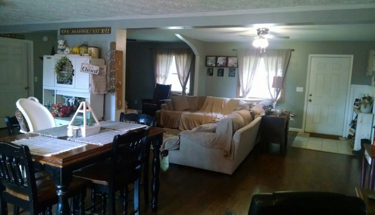 building a two-story addition onto a manufactured home - Jessicas favorite room - open space living