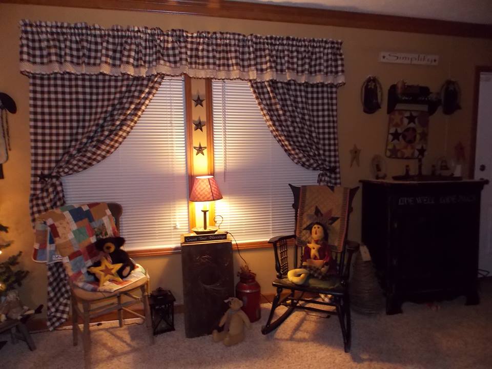 manufactured home decorating - living room