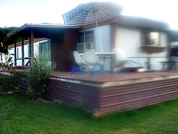 mobile home remodel- exterior 
