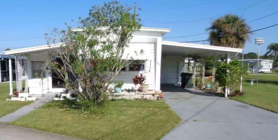 florida single wide homes 1969 exterior