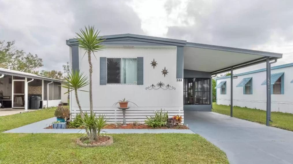 florida single wide homes 1983 exterior
