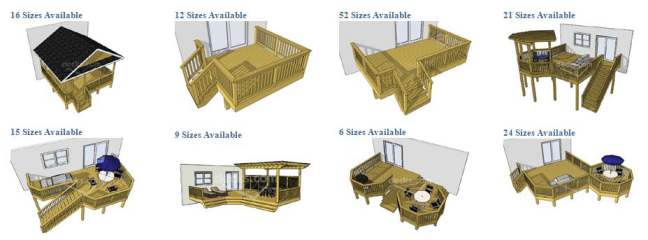 manufactured home porch designs-free deck plans at decks dot com