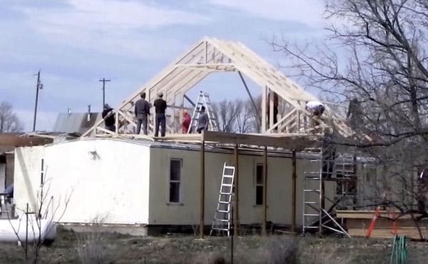 installing a new roof over a mobile home Idaho youtube channel
