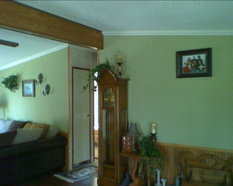 interior after manufactured home remodel