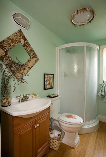 interior designer's manufactured home remodel - before and after images of a manufactured home renovation - before and after of the exterior