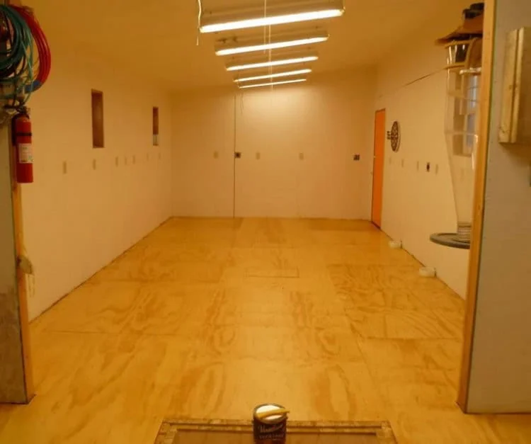 interior of workshop