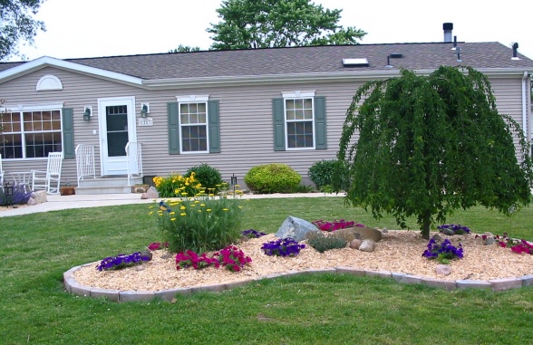 landscaping ideas for mobile homes