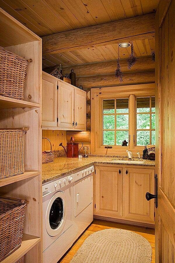 laundry-room-makeover ideas - country