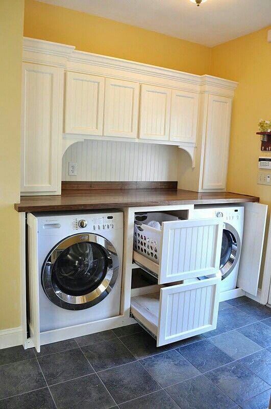 laundry room makeover ideas - beadboard