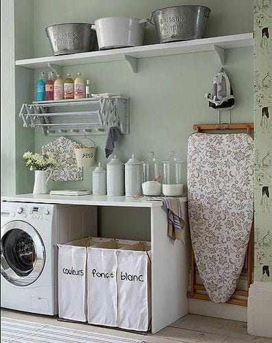 laundry room makeover ideas - calm
