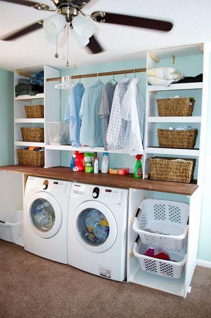 laundry room makeover ideas