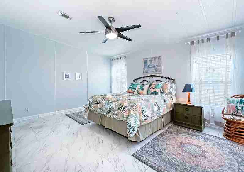 lose the manufactured home look with paint