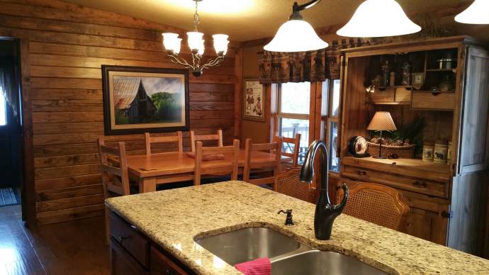 manufactured home remodel - new garage installed beside the home