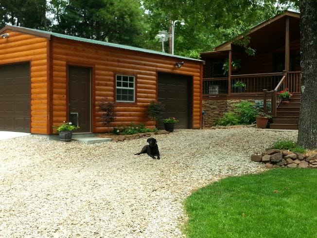 questions about mobile home additions - manufactured home remodel - new garage installed beside the home