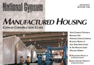 vinyl walls in mobile homes-manufactured housing gypsum construction guide