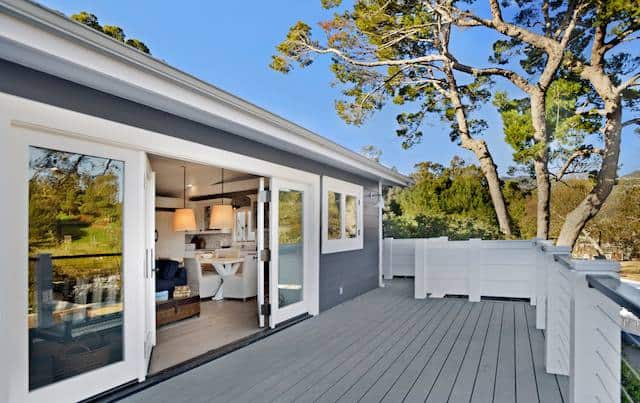 Million Dollar Mobile Home Deck With Wide Doors