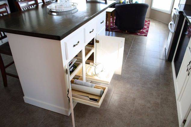 Single Wide Makeover: Modern Traditional Decor - kitchen island update - 