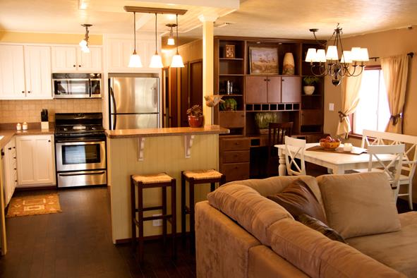 mobile home room ideas - dining room