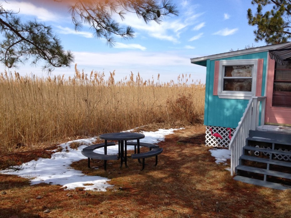 vintage mobile home makeover