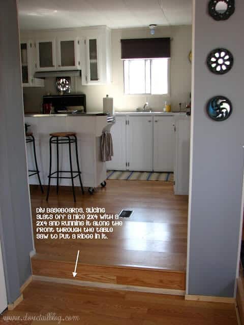Mobile Home Addition Kitchen After 1