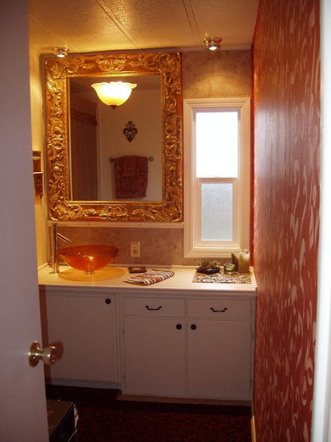 mobile home bathroom remodel