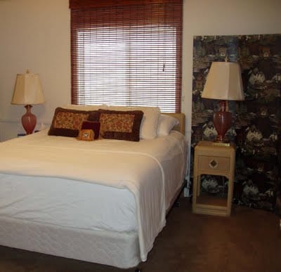 mobile home bedroom after 2