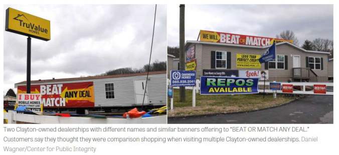 mobile home dealership advertising