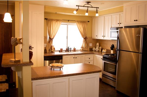 mobile home room ideas - kitchen