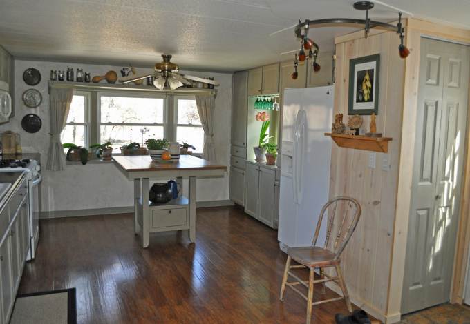 mobile home kitchen makeover after