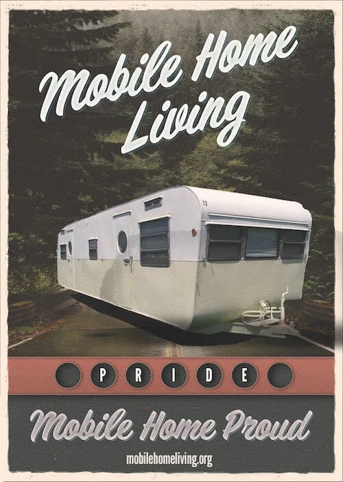 mobile home living camper banner