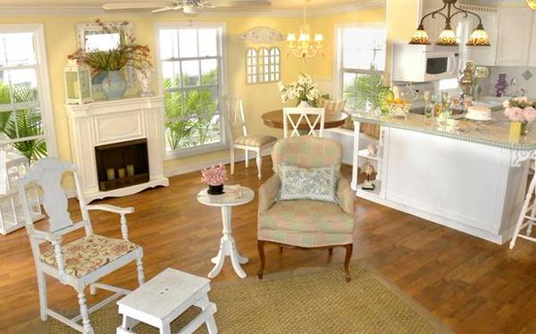 mobile home remodels-single wide interior after