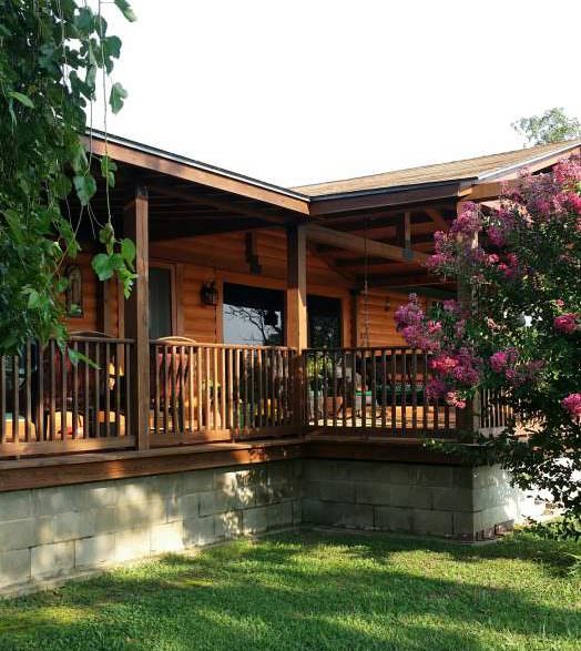 mobile home remodels-standard double wide exterior after