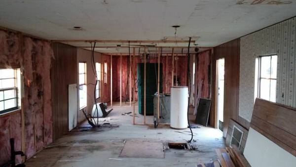 mobile home remodels-total diy interior before