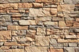 using rock for mobile home siding